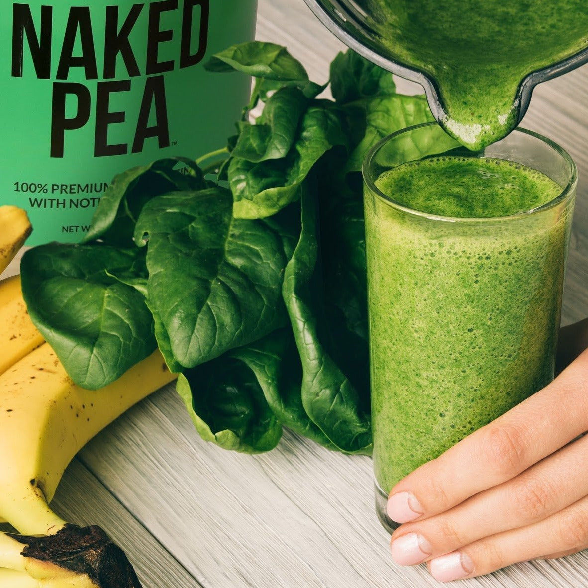 pea protein sample